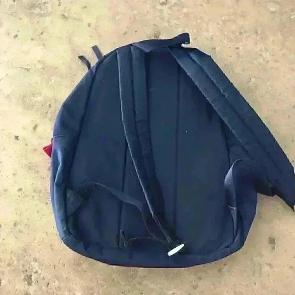 Tommy Hilfiger Small Blue Red White Women' s Backpack  EUC - Picture 5 of 5